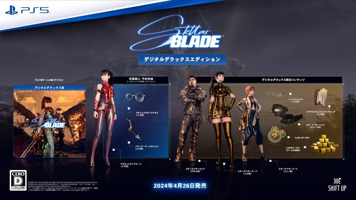 Stellar blade deluxe edition items