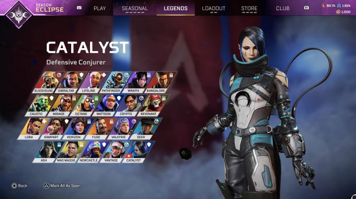 All apex legends characters updated