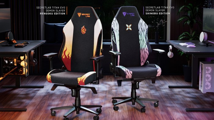 Demon slayer hashira secretlab chairs