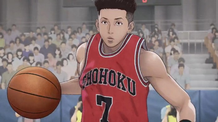 Where did slam dunk end manga anime