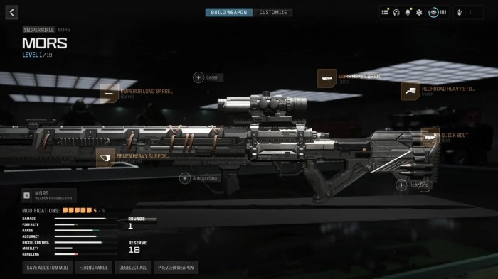 Mors sniper rifle mw3 warzone