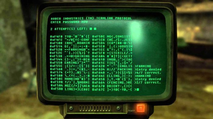 How to hack terminals in fallout 76