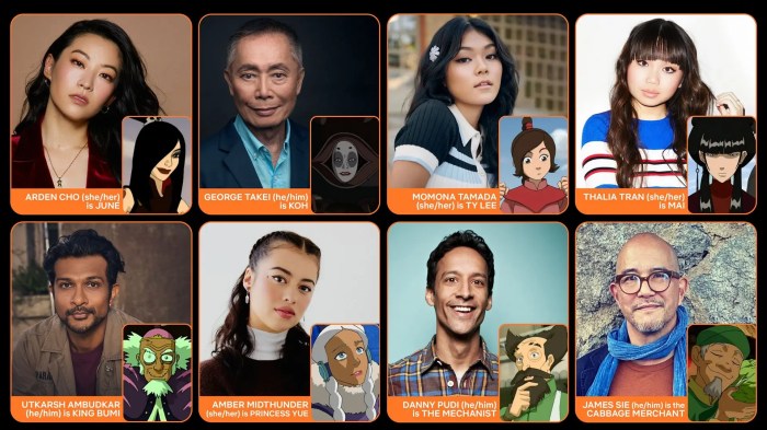 All avatars before aang live action