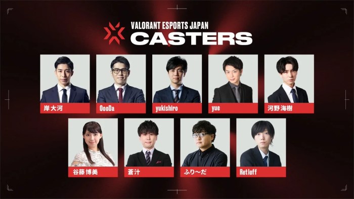 Valorant in japan popular caster oooda