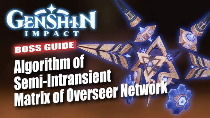 Matrix of overseer network guide