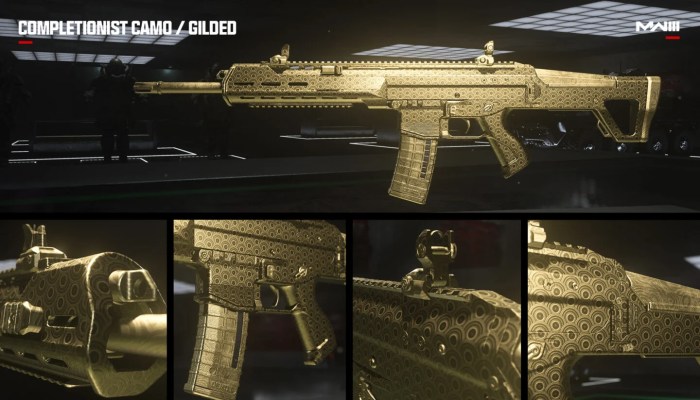 How gold cheetah camo mw3 warzone