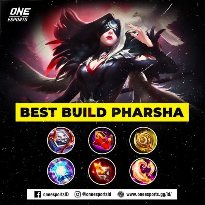 Pharsa guide best build emblem