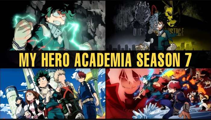 My hero academia season 7 release date