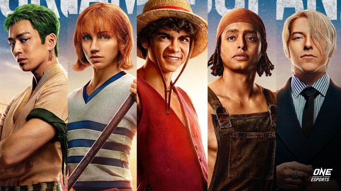 One piece live action costumes netflix