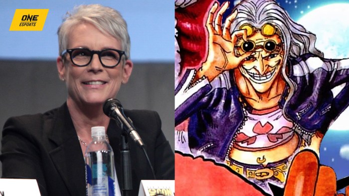 Jamie lee curtis one piece live action