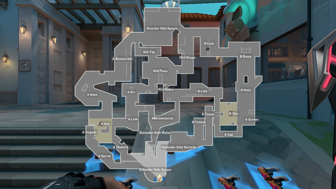 Valorant pearl map callouts locations