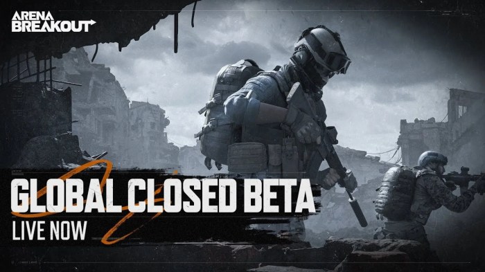 Arena breakout infinite closed beta