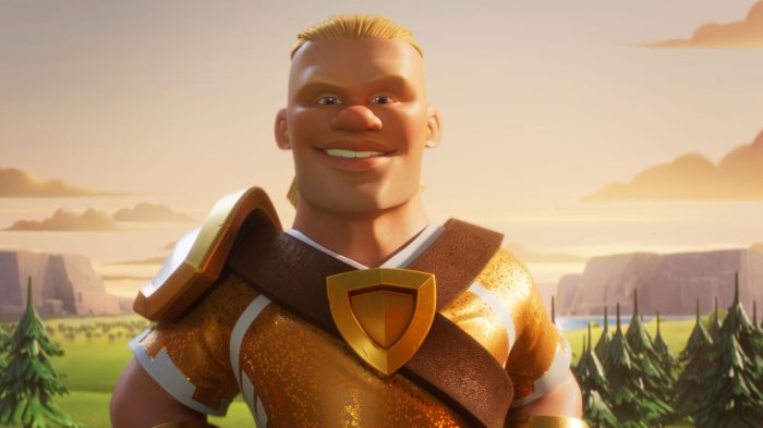 Erling haaland clash of clans skin