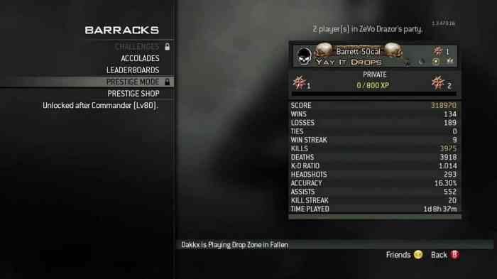 Mw3 prestige system explained how