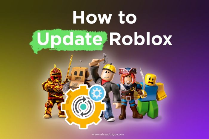 How to update roblox fast up to date