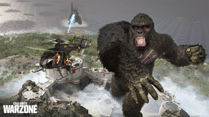 Kong with beast glove mw3 warzone